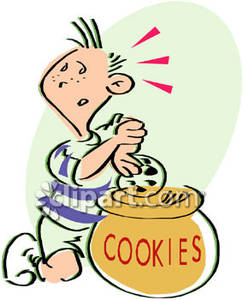 243x300 Kid Getting Into A Cookie Jar