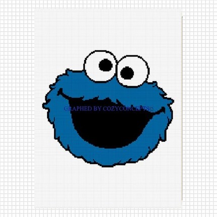 430x430 Cookie Monster Clipart