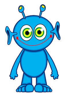 226x320 Free Cute Monster Clip Art Funny Green Monster Clip Art Image