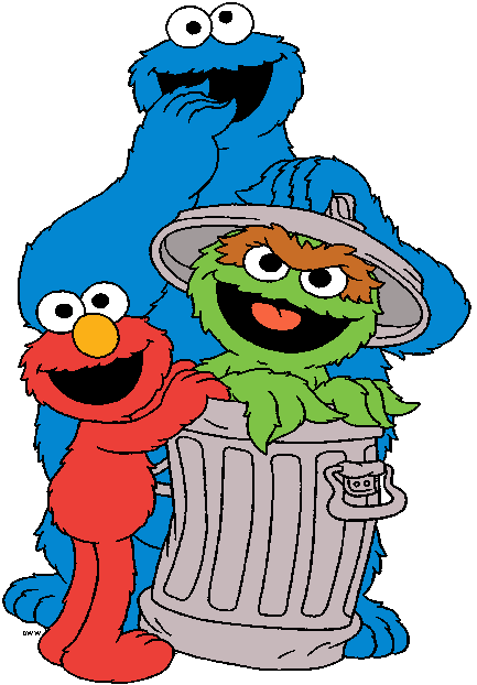 433x622 Cookie Monster Clipart Sesame Street Character