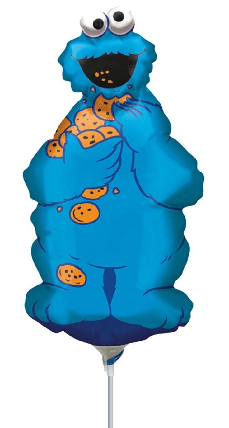 736x1375 Cookie Monster Clipart Blue Thing