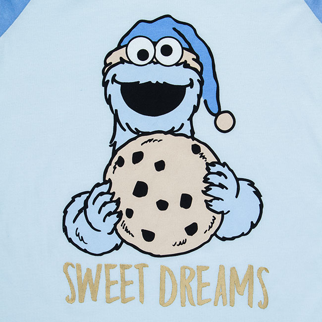 650x650 Cookie Monster Ladies' Sleep Set Thinkgeek