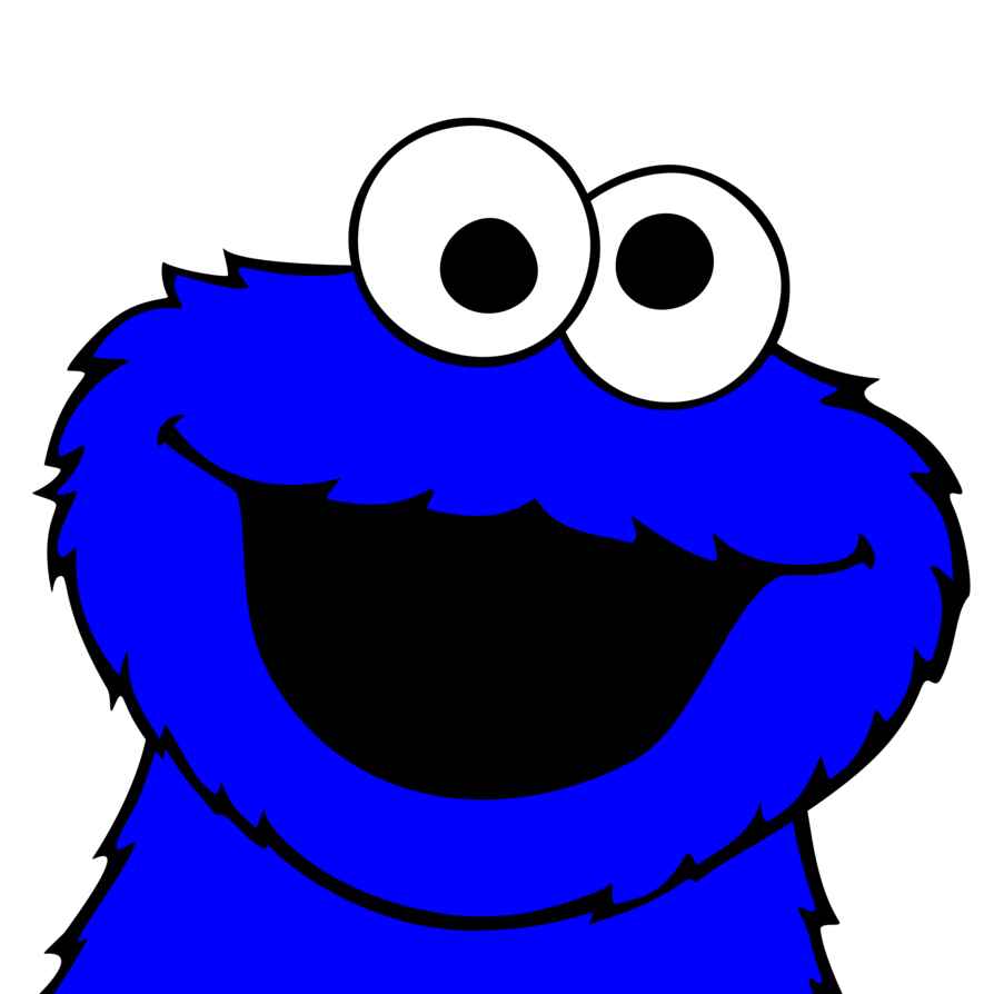 894x894 Cookie Monster Vector By Plzexplode
