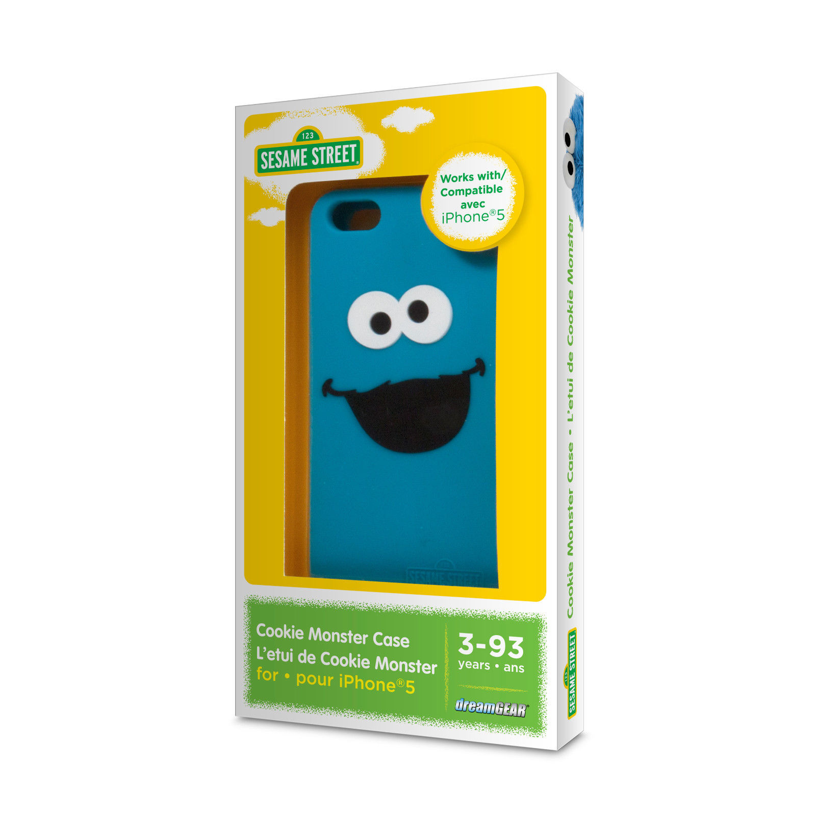 1600x1600 Sesame Street Cookie Monster Silicone Case For Iphone 5 5s Ebay