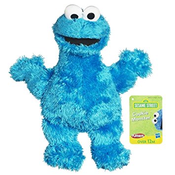 355x355 Sesame Street Plush Cookie Monster, 9 Inch Toys Amp Games