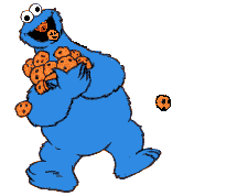 215x178 Cookie Monster Baby Clipart