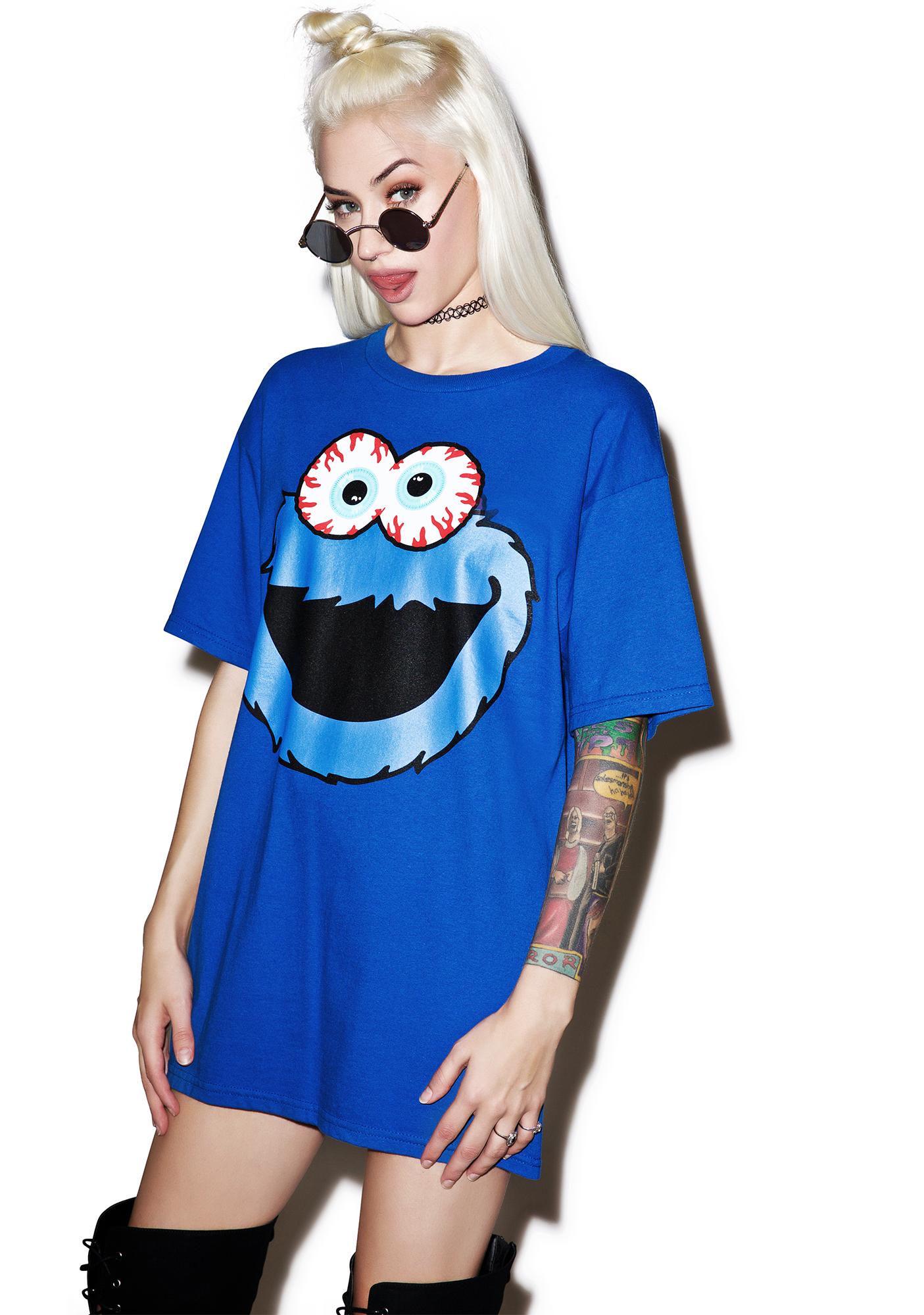 1405x2000 Mishka Cookie Monster Keep Watch Tee Dolls Kill