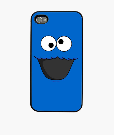 437x520 Cookie Monster (Eyes And Mouth) Iphone Cases