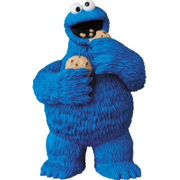 360x360 Sesame Street Ultra Detail Figure Cookie Monster