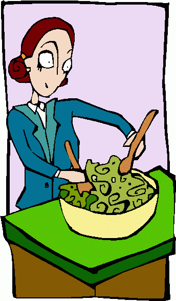 344x588 Salad Clipart