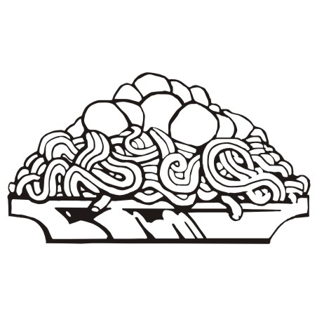 452x452 Spaghetti Pasta Clip Art