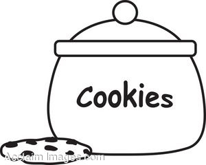 300x240 Jar Clipart Chocolate Chip Cookie