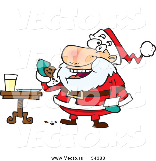 600x620 And Milk For Santa Clipart