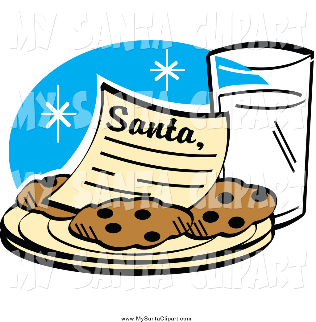 1024x1044 Christmas Clip Art Of A Dear Santa Letter On A Plate Of Cookies