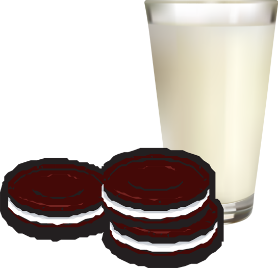 545x525 Clip Art Of Cookies And Milk Clipart Panda