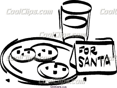 375x284 Cookie Clipart Santa Clipart