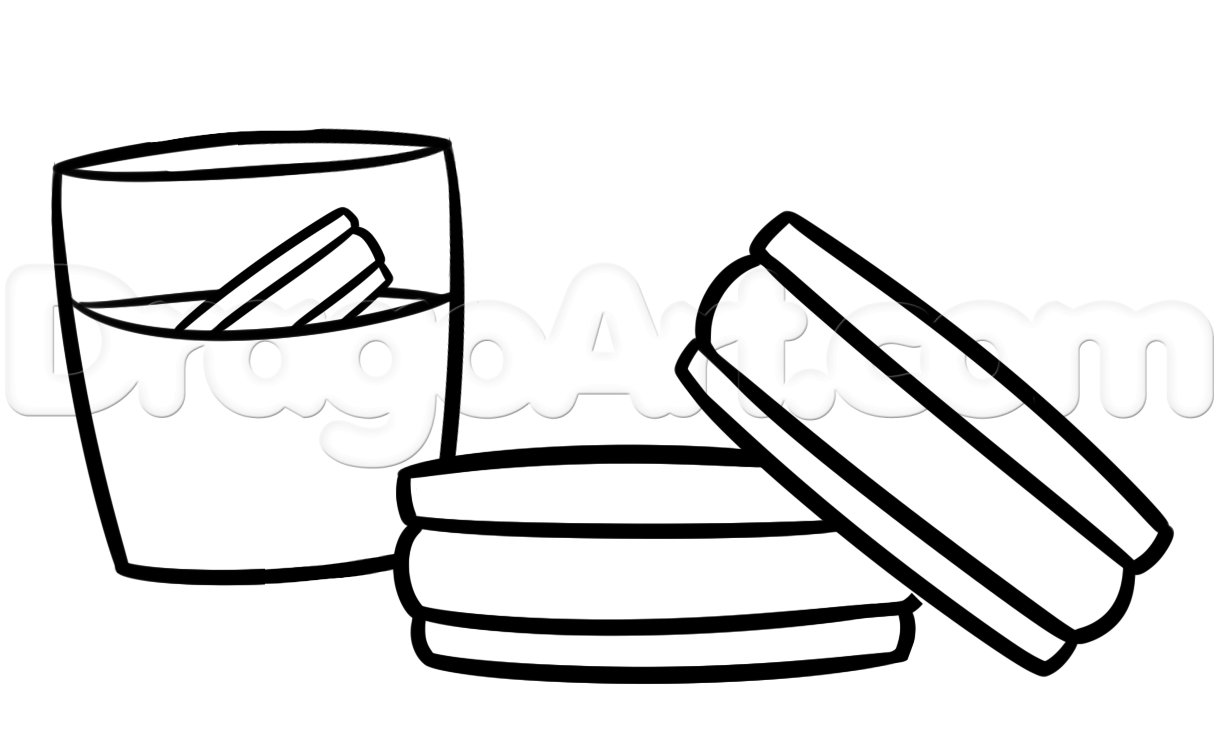 1219x730 Drawn Glass Cookie Milk