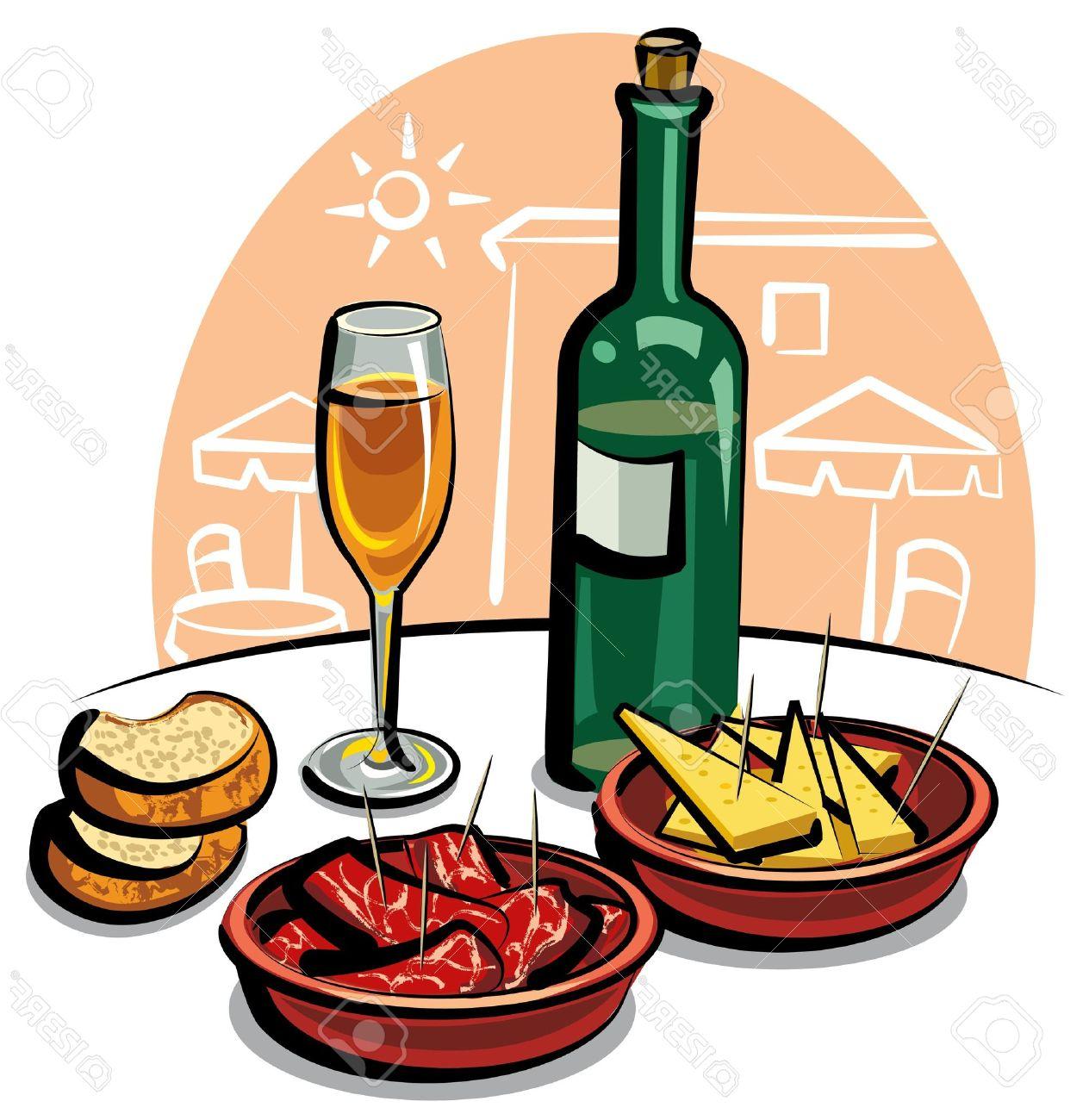 1264x1300 Best Free Appetizers And Cocktails Clip Art Vector Image Free