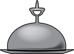 300x218 Room Service Clipart Image