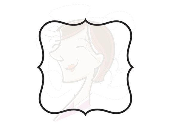 570x448 French Vintage Clip Art Classic Wedding Ornate Filigree Foliage