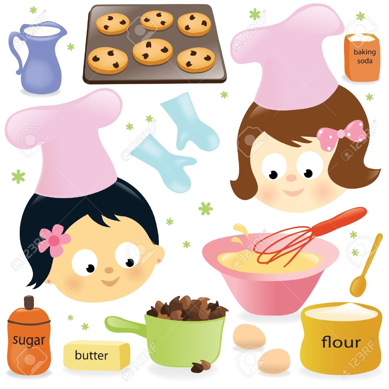 1300x1300 Baking Clipart Mix Ingredient