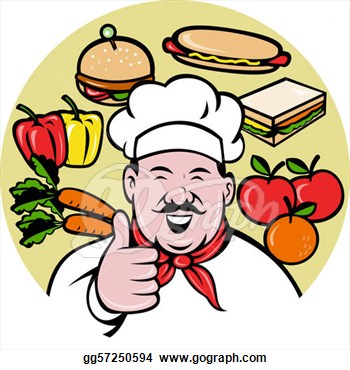 350x370 Cooking Cartoon Clipart