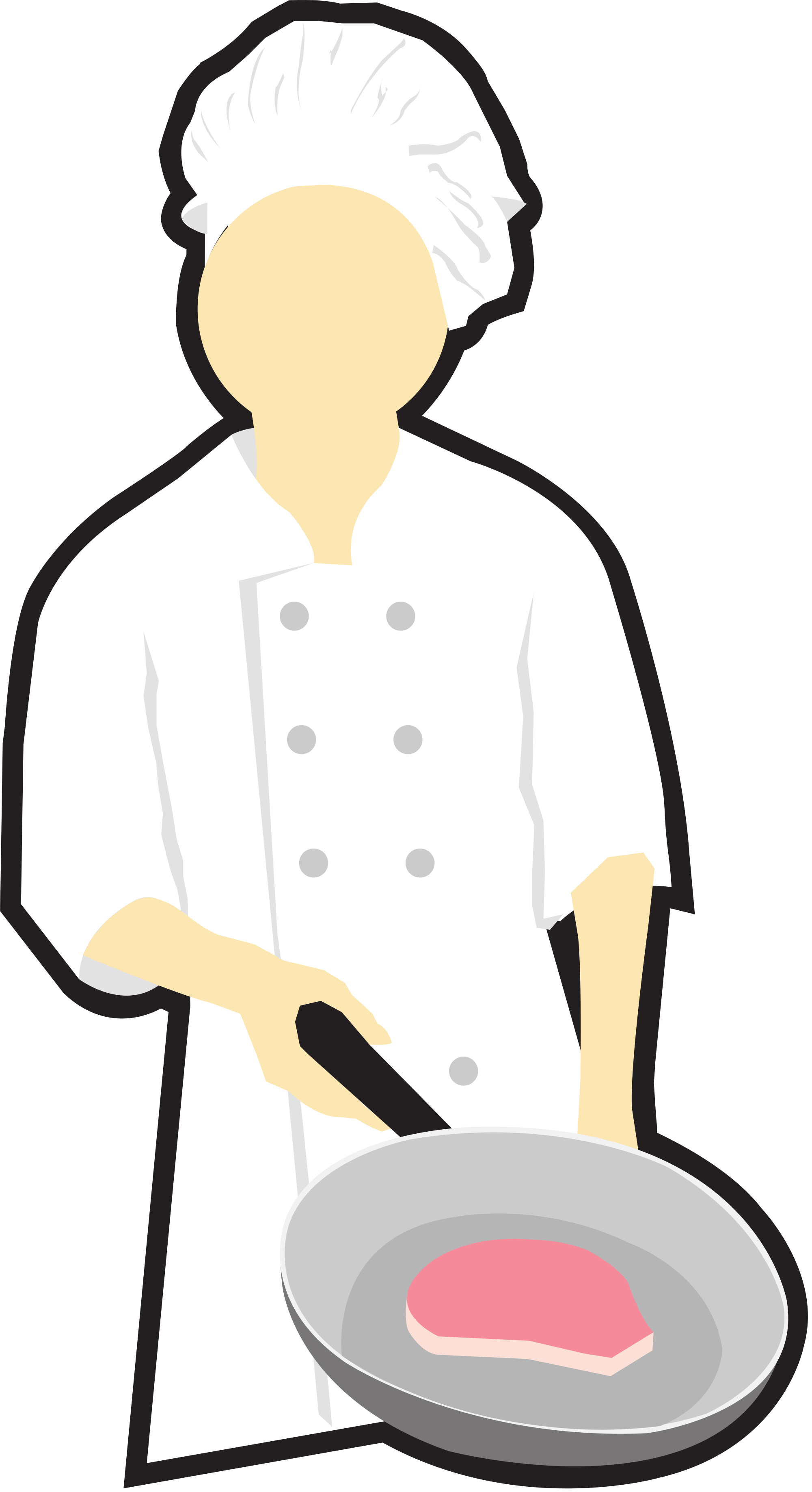 2000x3673 Filechef Cooking Clip Art.svg