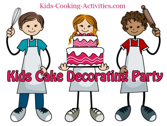 550x415 Kids Cake Decorating Party