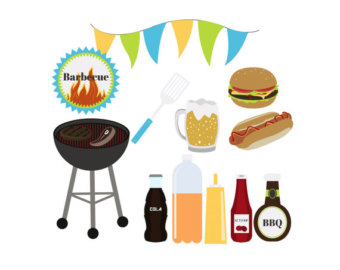 340x270 Cookout Borders Clipart 2
