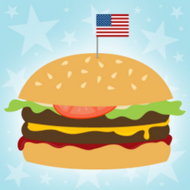 768x768 Burger Clipart Cookout
