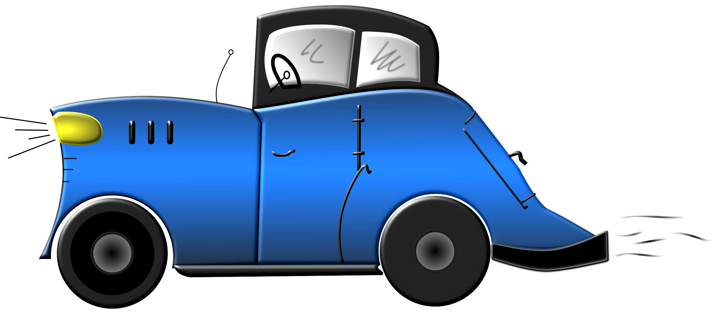 2400x1050 Blue Car Clipart Cool Car