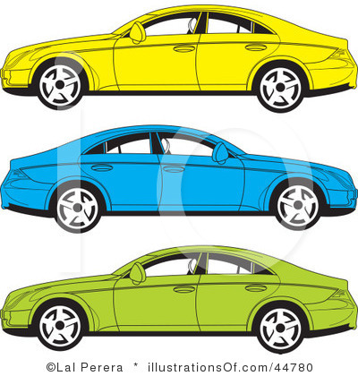 400x420 Blue Car Clipart Cool Car