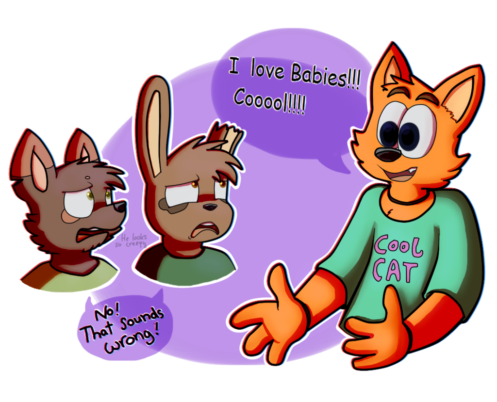 1024x829 Cool Cat Loves Babies! By Shinyraupy