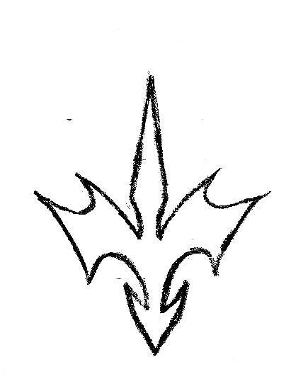 428x535 Dragon Symbol By Crimsonangelofshadow