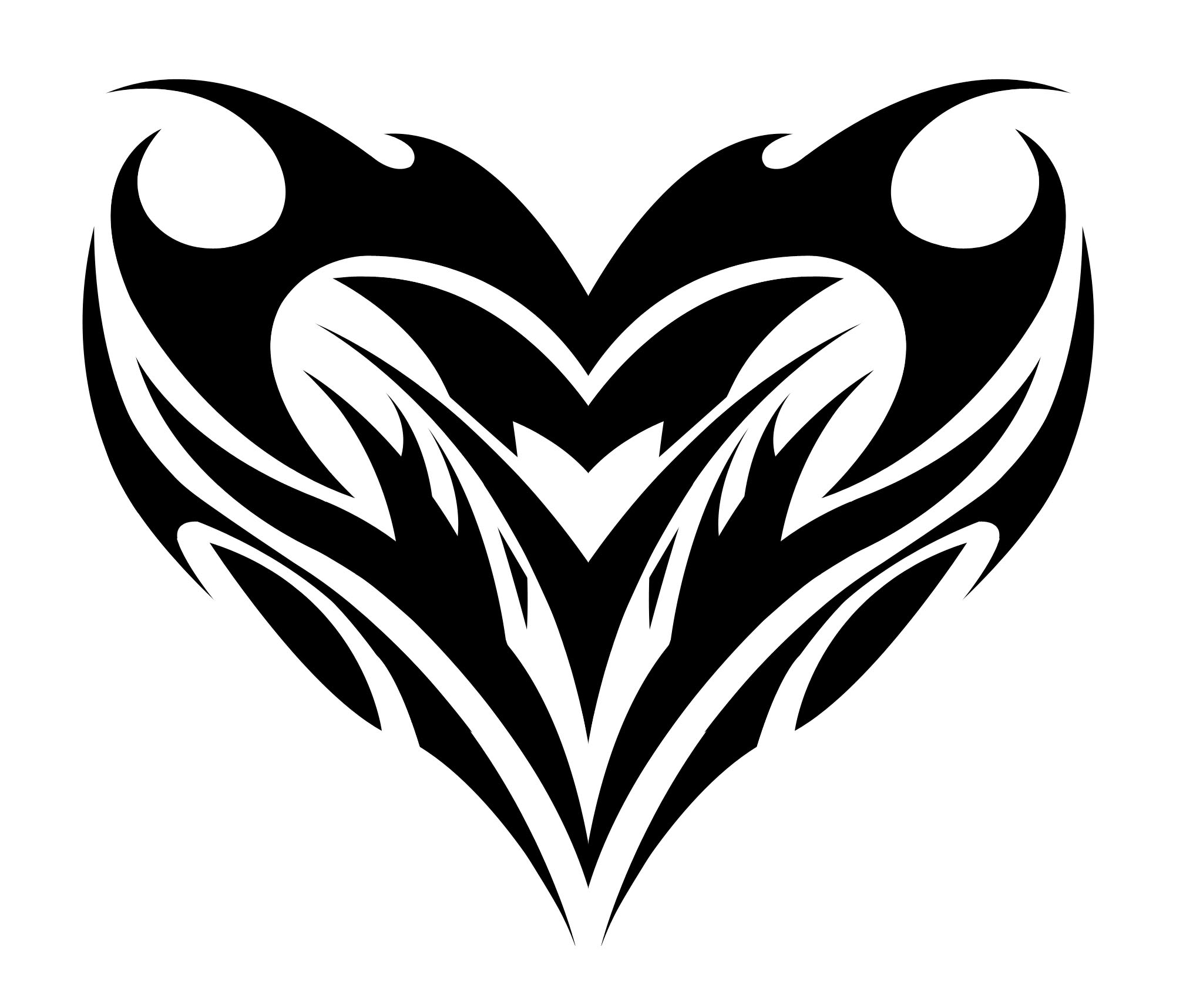2031x1716 Cool Heart Designs To Draw