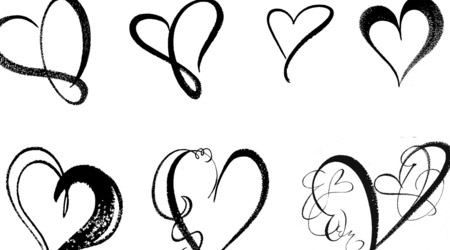 450x250 Cool Heart Designs To Draw