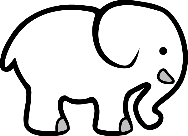 600x436 Best Elephant Clipart