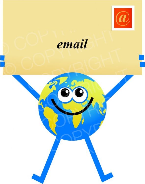 591x750 Cool Email Cartoon Images Cartoon Email Globe Clip Art
