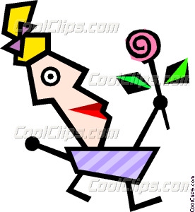 276x300 Modern Art Guy Vector Clip Art