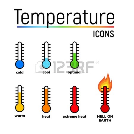 450x450 Temperature Icon, Clip Art. Narrow Range Mercury Thermometer