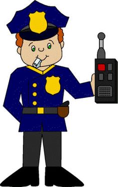 236x374 Fun Police Kids Clip Art With Police Officers, A Police Car,