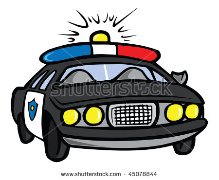 450x370 Robber In Cop Car Clipart