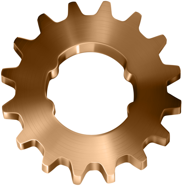 592x600 Copper Gear Transparent Clip Art Imageu200b Gallery Yopriceville