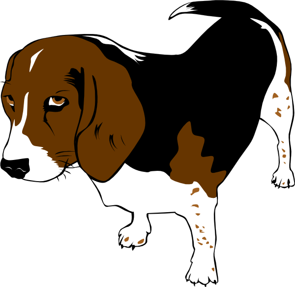 600x583 Copper The Beagle Clip Art