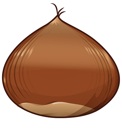 405x426 Chestnut Clipart