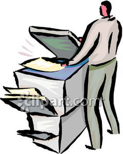 240x300 Man Making Photocopies