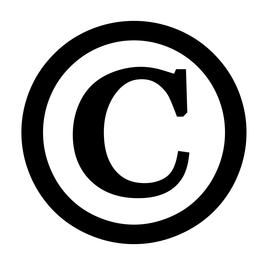 900x900 Clipart Copyright Symbol Clipartfest 3