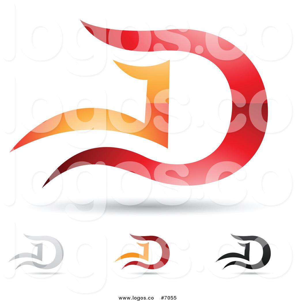 1024x1044 Royalty Free Clip Art Vector Logos Of Abstract Capital Letter D