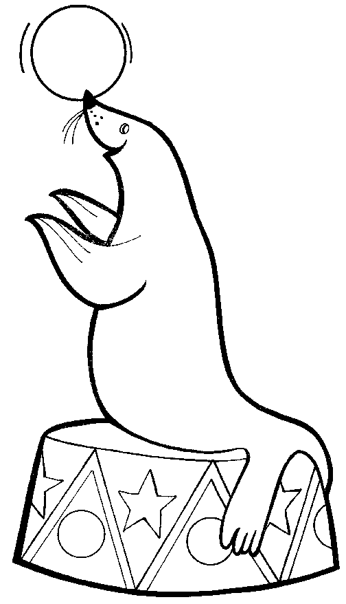 504x878 Seal Clip Art Black And White Clipart Panda