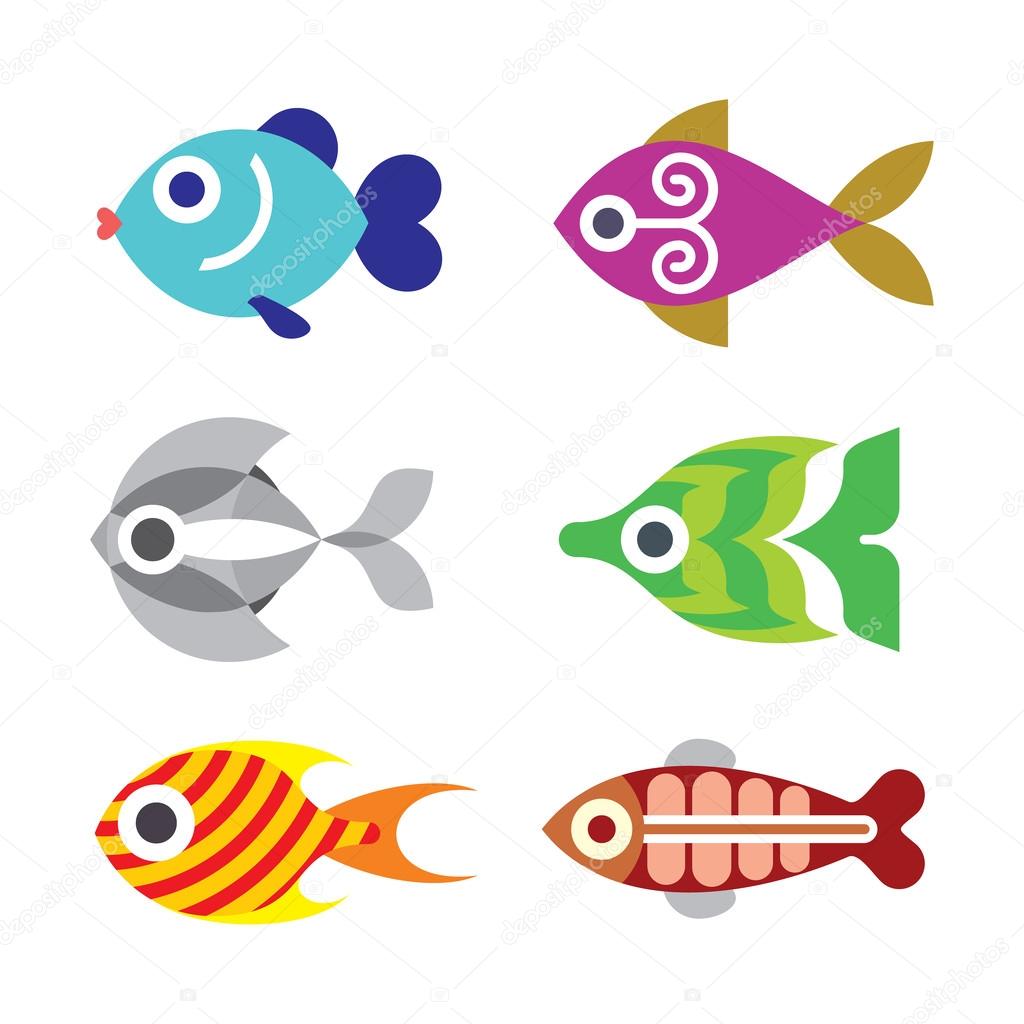 1024x1024 Fish Vector Clip Art Stock Vector Jazzia
